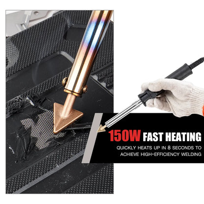 150W/50W Plastic Welder & Soldering Iron Kit - Car Bumper, Kayak & Dashboard Repair Tool
