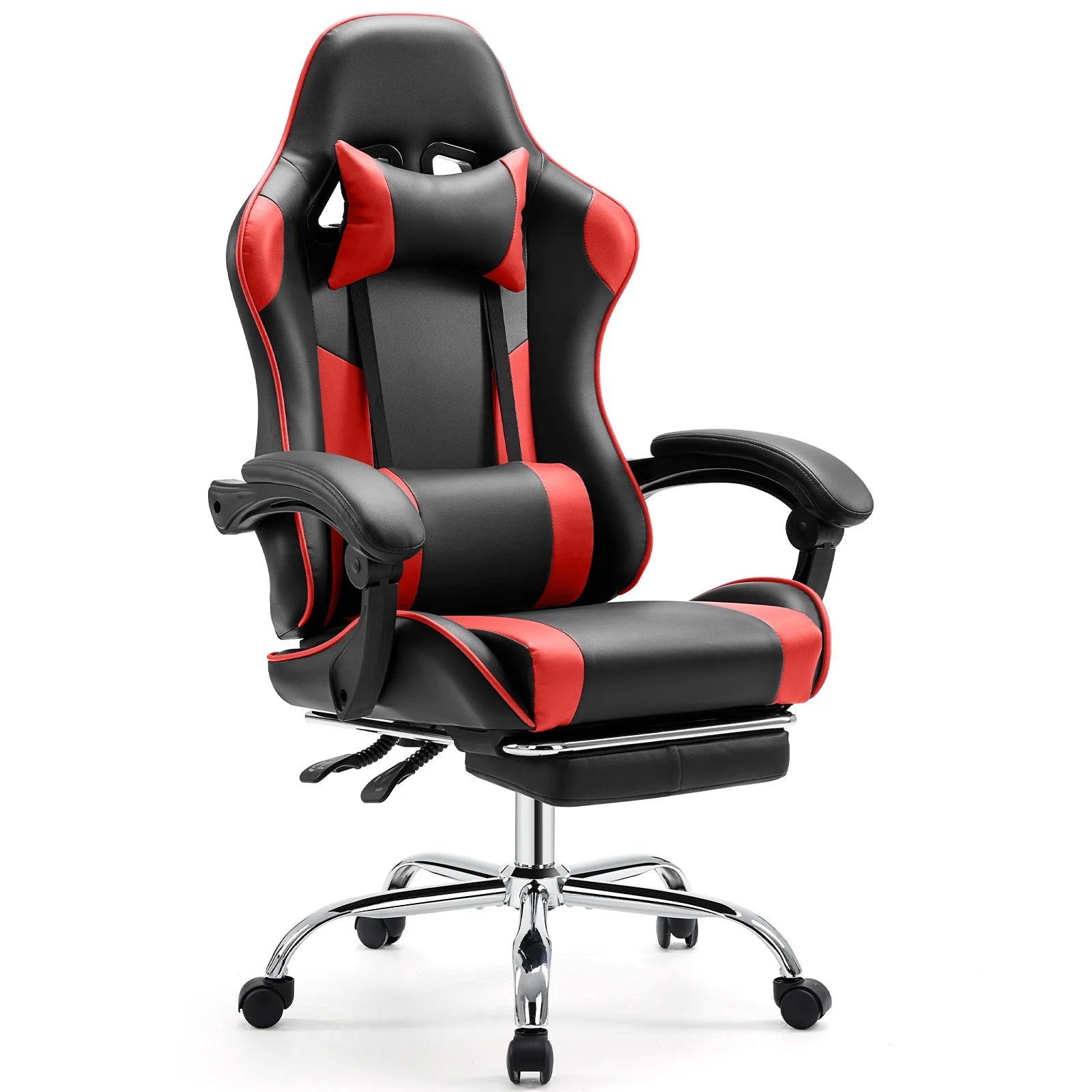Ergonomic Racing Gaming Chair - Adjustable PU Leather Office Computer Chair - 13