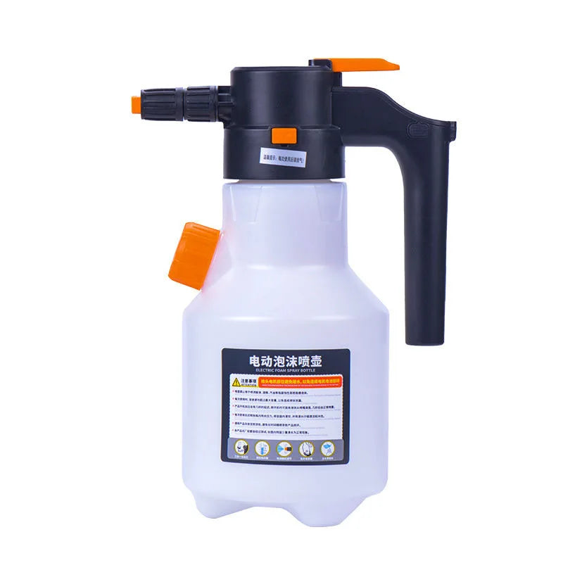 Rechargeable Electric Foam Sprayer - 2L Auto Car Wash Spray Bottle - 20