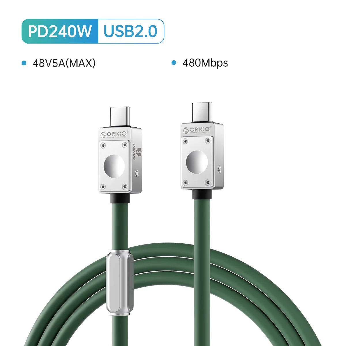 240W USB4 Cable - 40Gbps Data Transfer & 8K Video for Laptop & MacBook