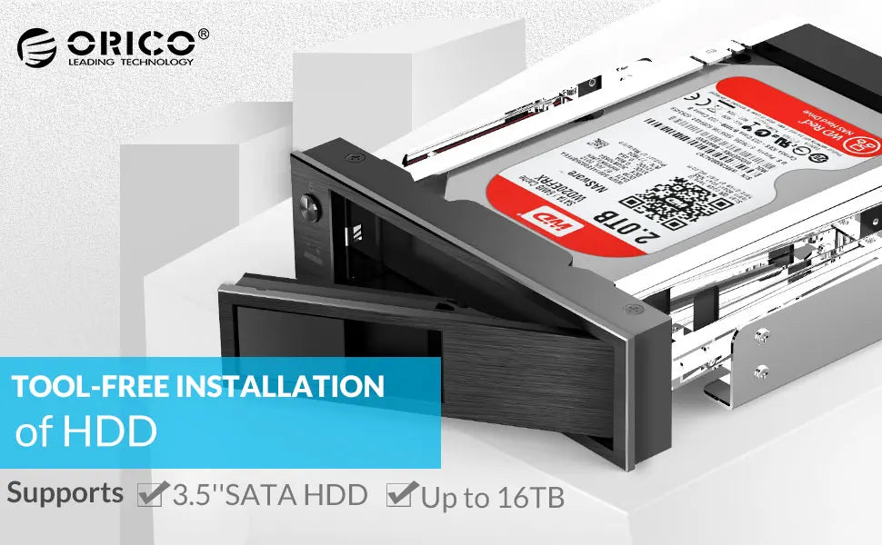 ORICO Internal 3.5" SATA HDD/SSD Mounting Bracket Caddy Tray
