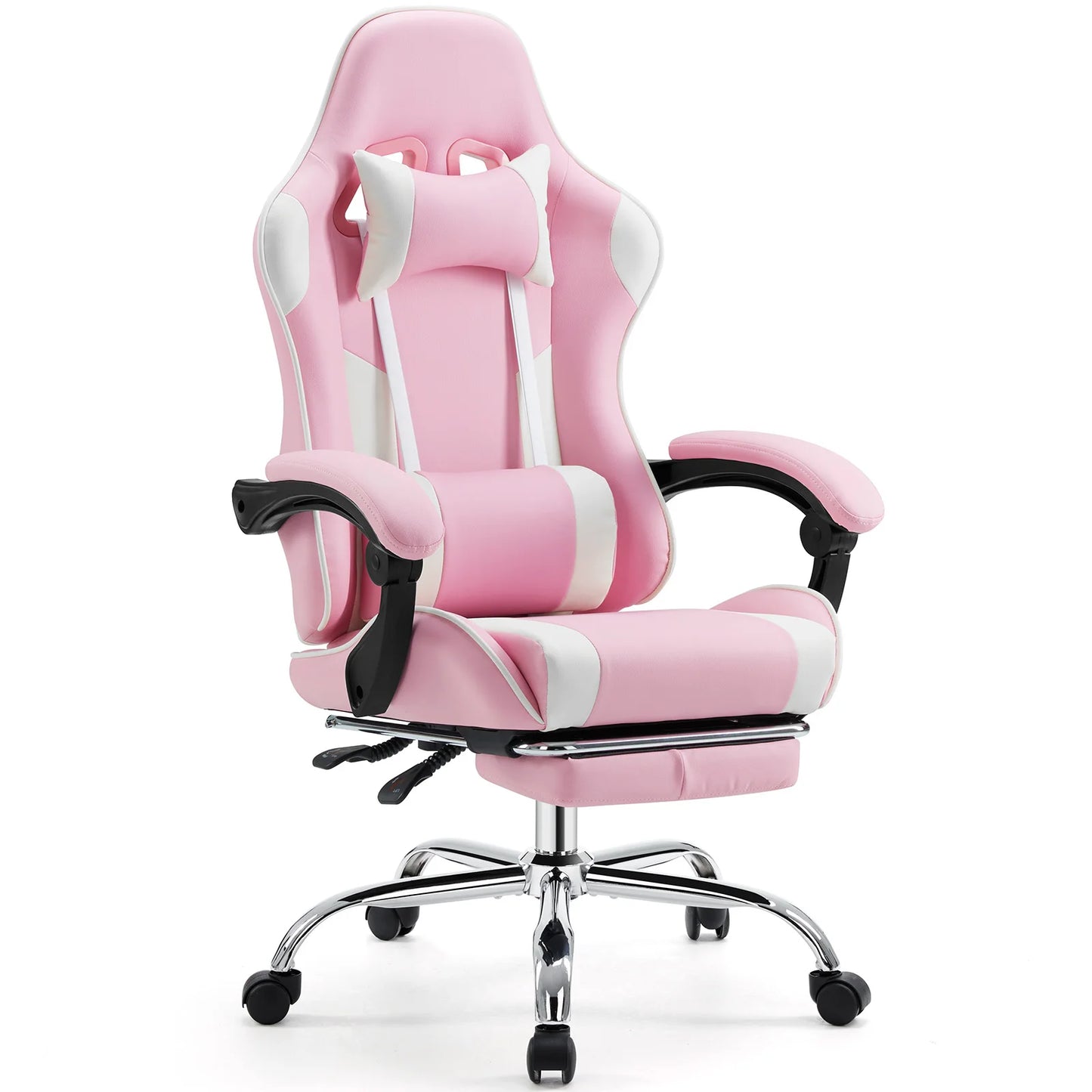 Ergonomic Racing Gaming Chair - Adjustable PU Leather Office Computer Chair