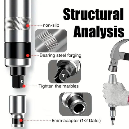 Heavy Duty Manual Impact Screwdriver Set | Reversible Hand Tool Kit