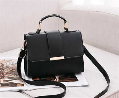 Luxury Solid Flap Crossbody