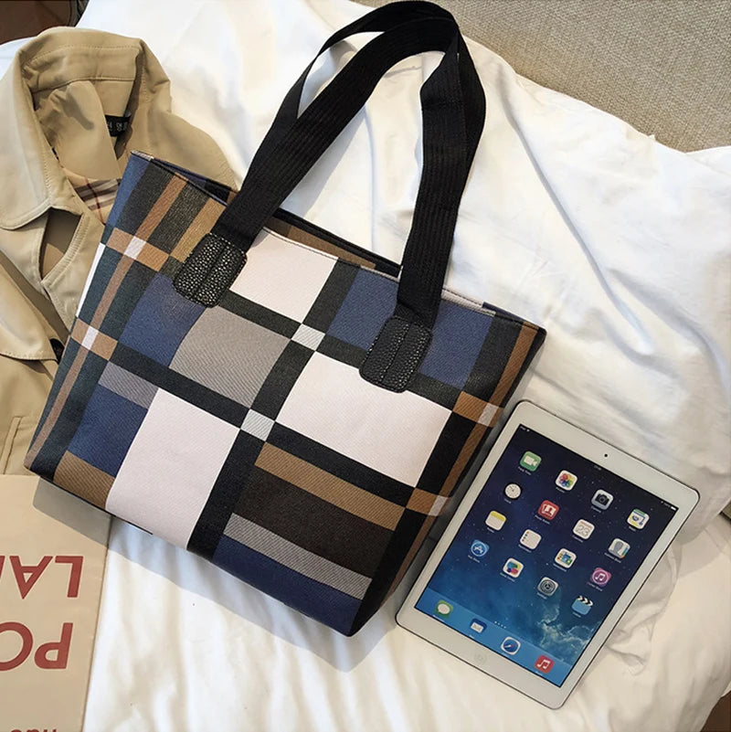 Luxury Large PU Leather Tote