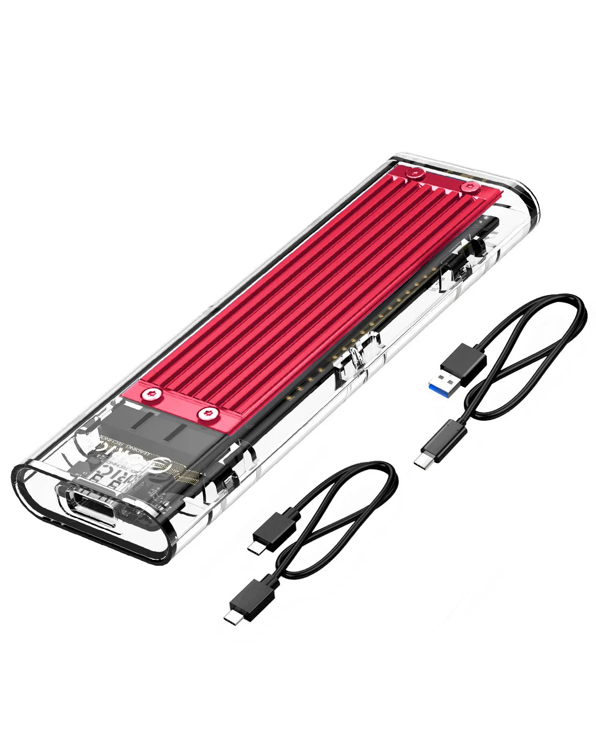 ORICO M.2 NVMe SSD Enclosure USB 3.1 Type-C External Hard Drive Case - 26