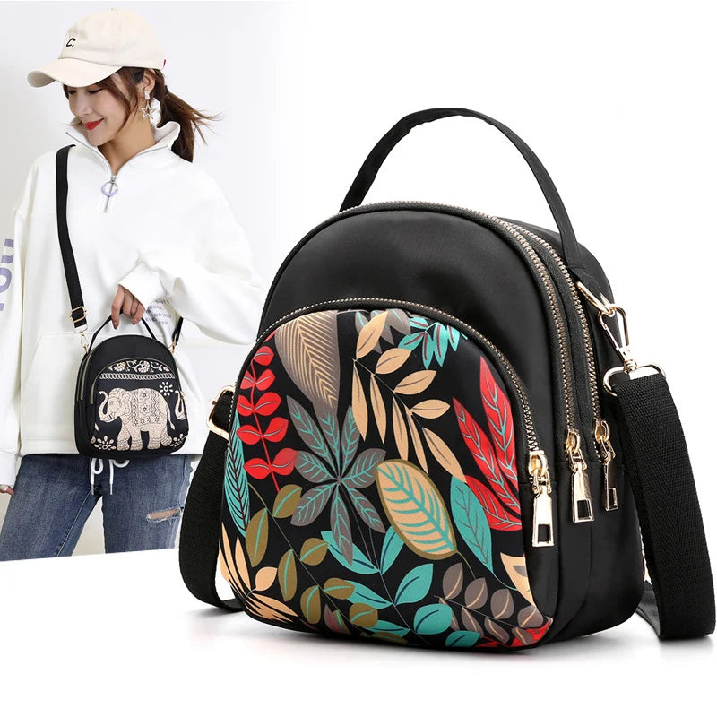Luxury Multifunctional Nylon Backpack