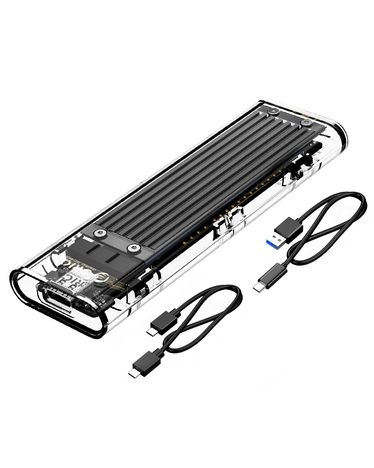 ORICO M.2 NVMe SSD Enclosure USB 3.1 Type-C External Hard Drive Case - 24