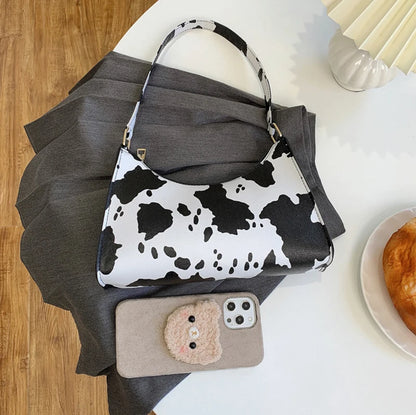 Luxury Zebra Print Underarm Bag