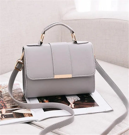 Luxury Solid Flap Crossbody