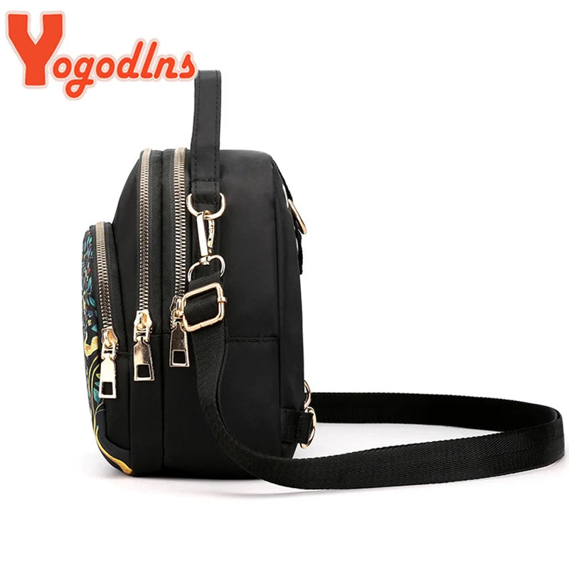 Luxury Multifunctional Nylon Backpack