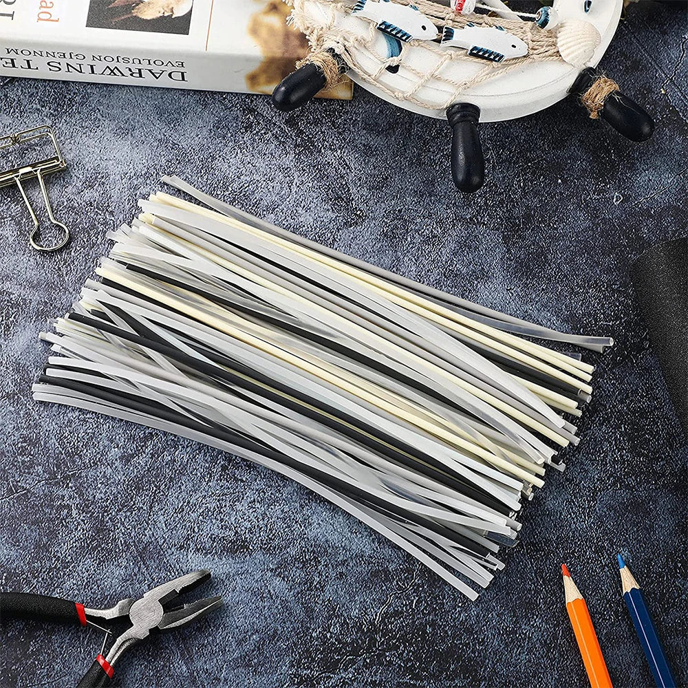 20cm Plastic Welding Rods Set - PP PE PVC ABS Sticks for Car Bumper & Plastic Repair