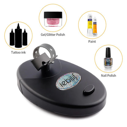 Electric Nail Polish & Tattoo Ink Bottle Shaker