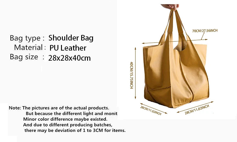 Luxury Soft Casual Tote