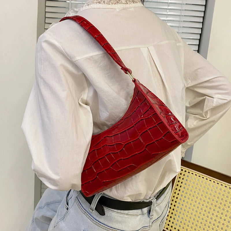 Alligator Underarm Bag