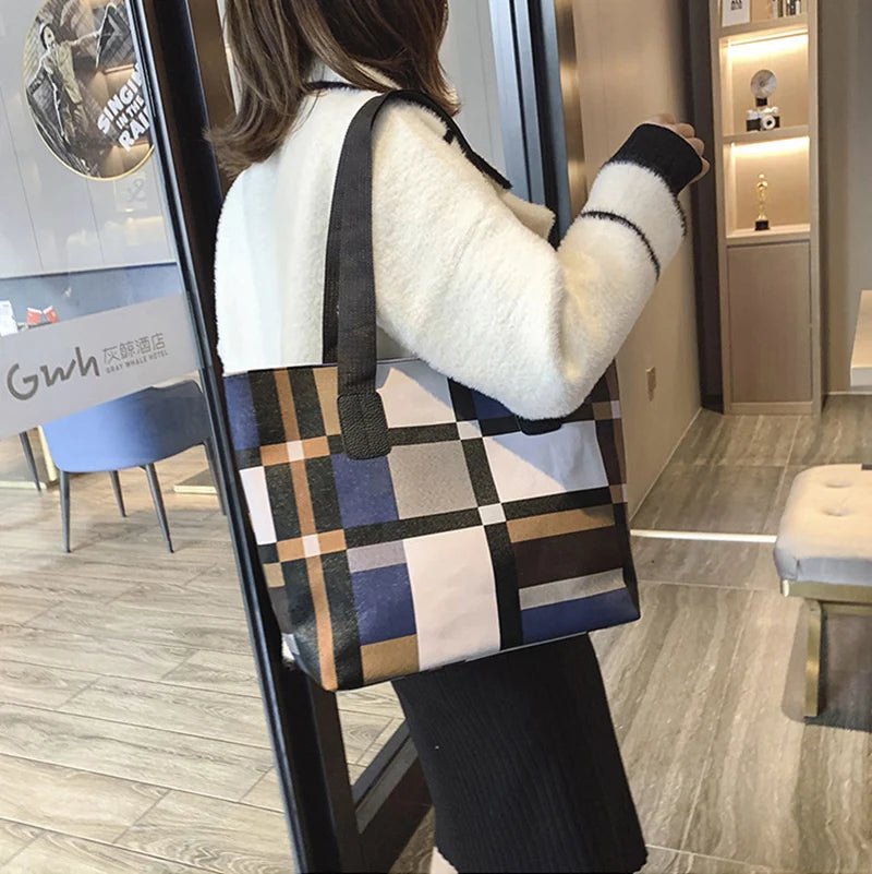 Luxury Large PU Leather Tote