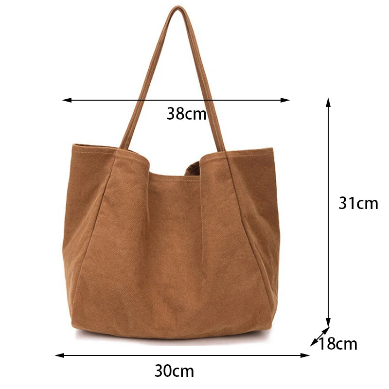 Luxury Casual Canvas Tote
