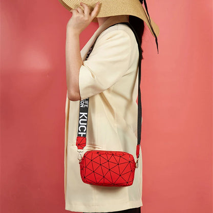 Luxury Geometric Flap Crossbody