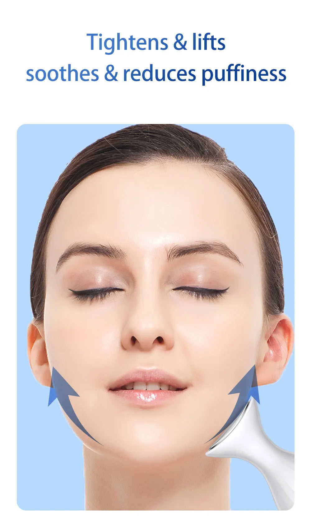 Facial Ice Cooling Hammer for Skin Tightening and Pore Reduction