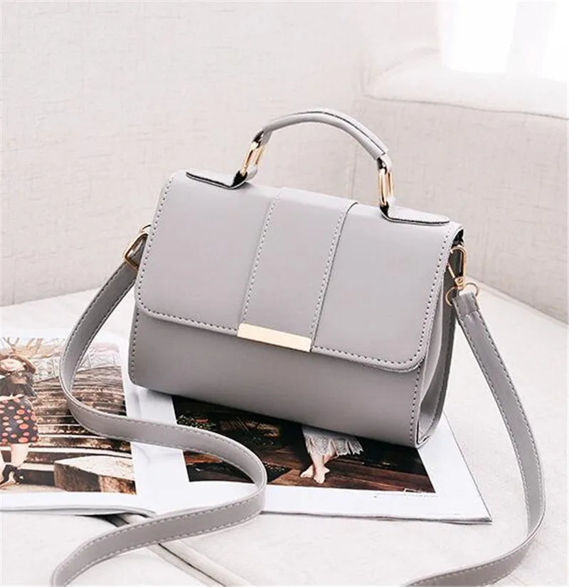 Luxury Solid Flap Crossbody