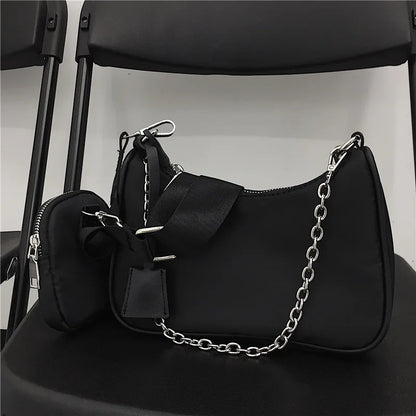 Luxury Versatile Nylon Bag Set