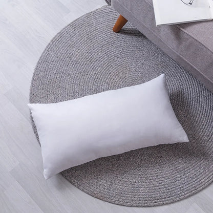 Premium Hollow Fiber Throw Pillow Insert - Soft & Supportive Cushion Core