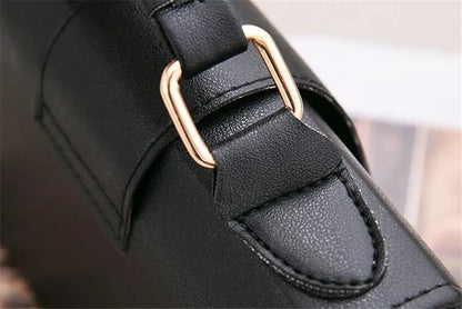 Luxury Solid Flap Crossbody