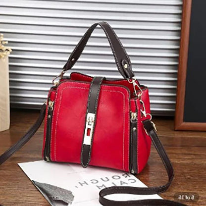 Luxury PU Leather Bucket Bag