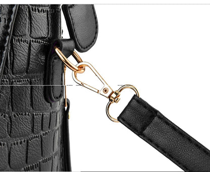 Luxury Crocodile Pattern Tote