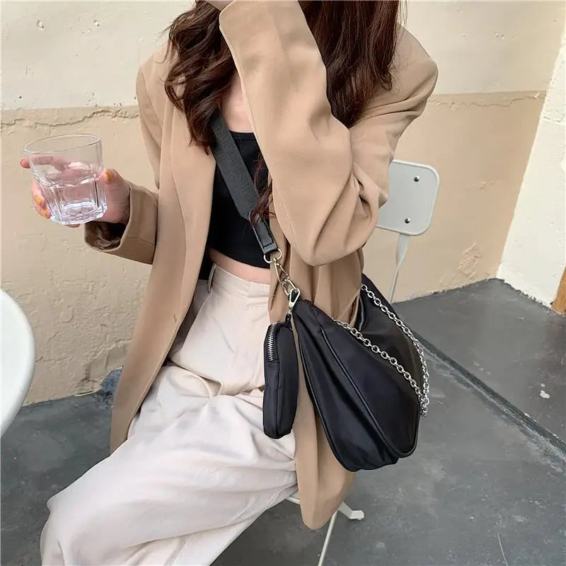 Luxury Versatile Nylon Bag Set