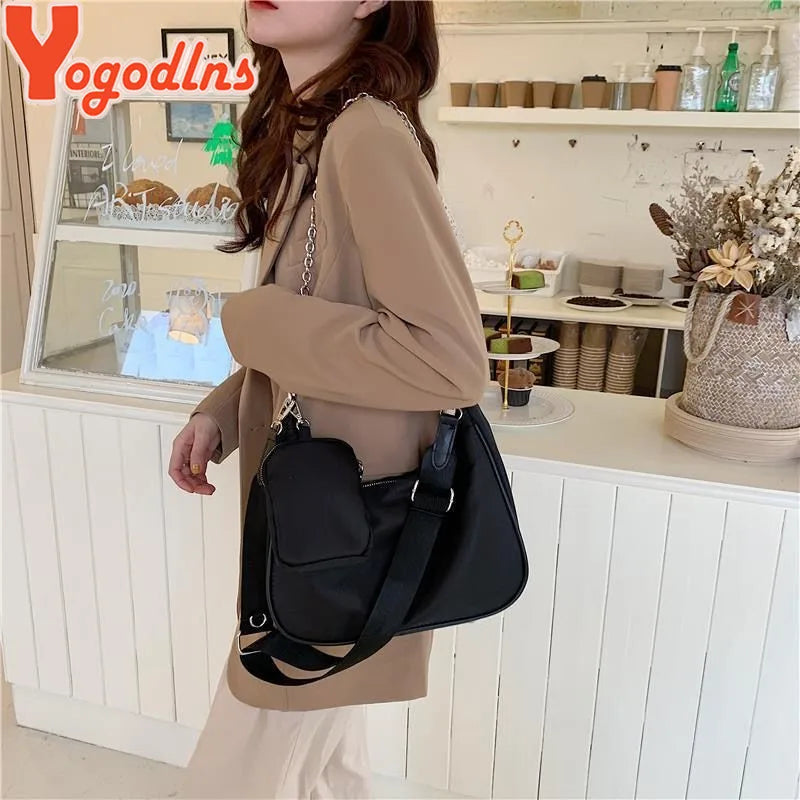 Luxury Versatile Nylon Bag Set