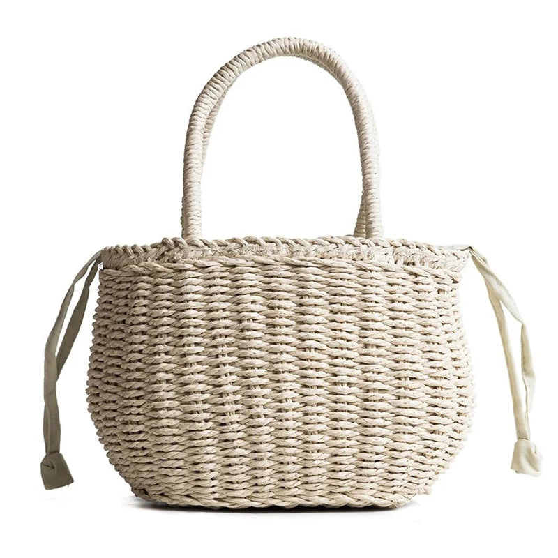 Luxury Handmade Straw Tote