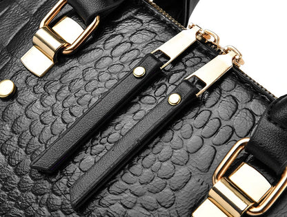 Luxury Crocodile Pattern Tote