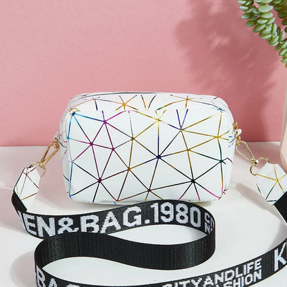 Luxury Geometric Flap Crossbody