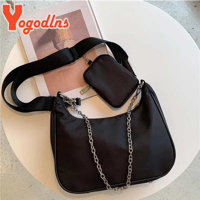 Luxury Versatile Nylon Bag Set