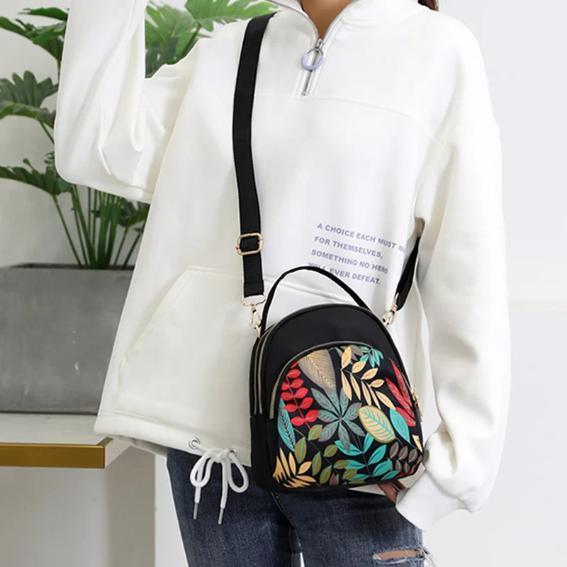 Luxury Multifunctional Nylon Backpack