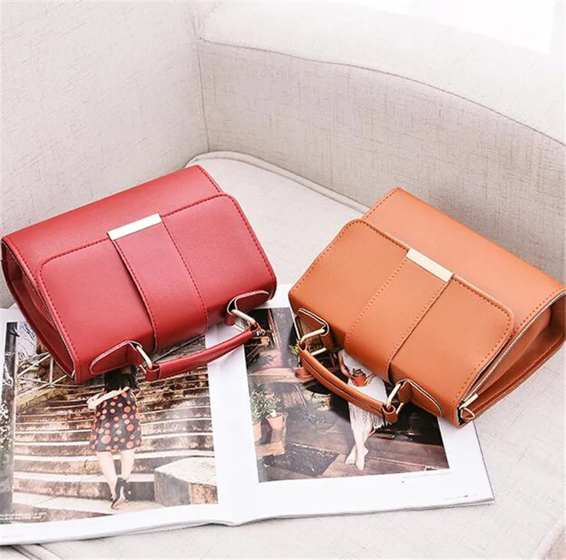 Luxury Solid Flap Crossbody