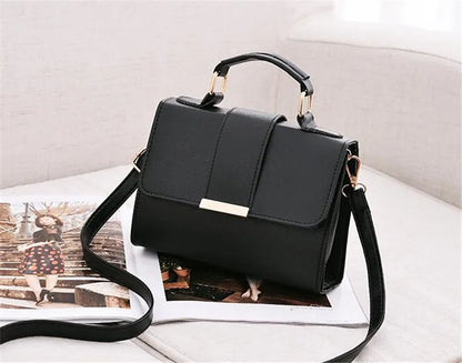 Luxury Solid Flap Crossbody