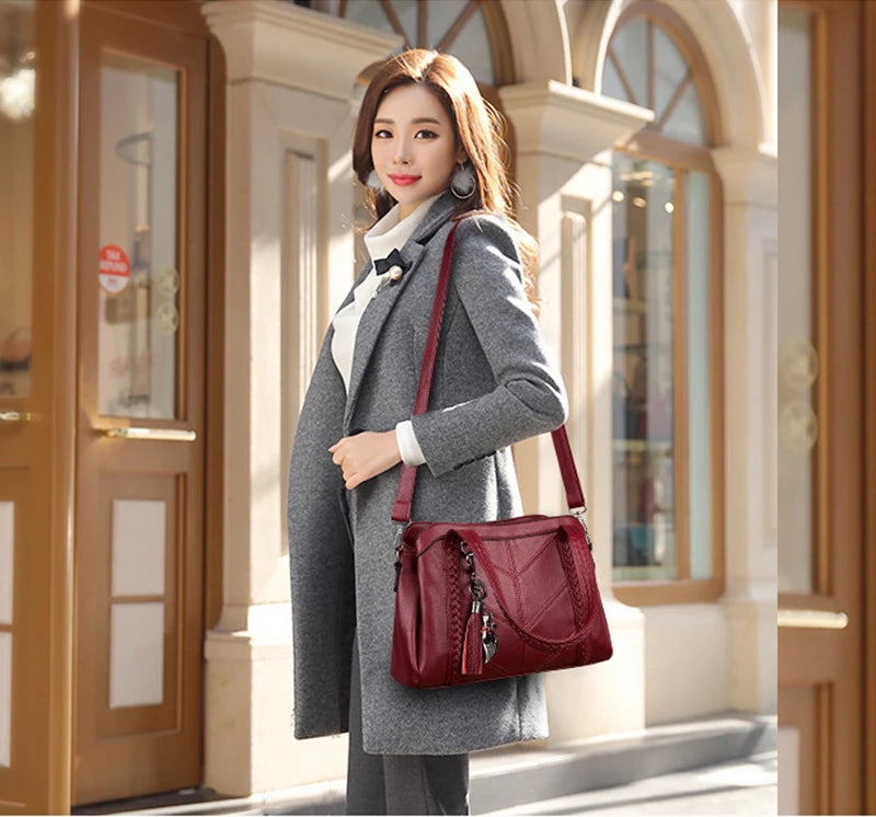 Luxury Luxury Tassel Tote Bag