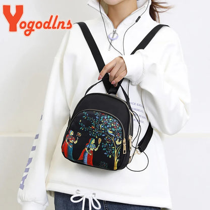 Luxury Multifunctional Nylon Backpack