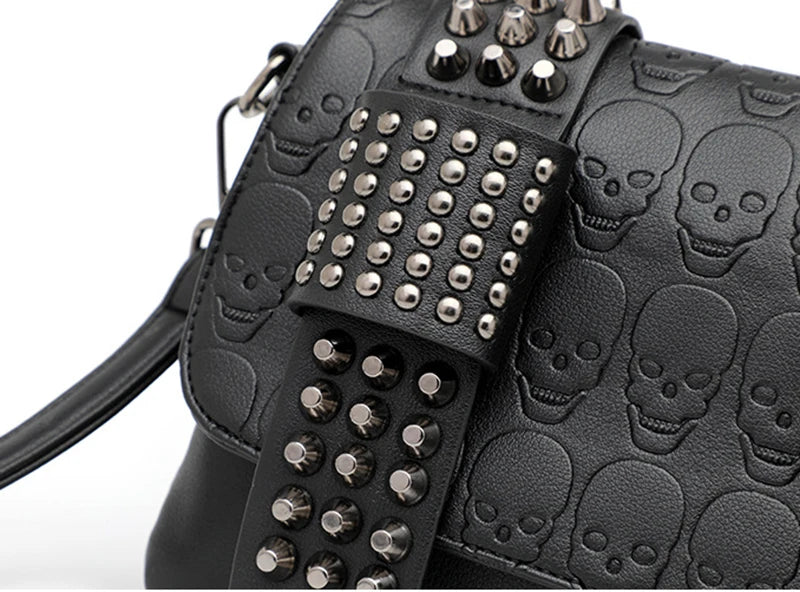 Luxury Vintage Rivet Punk Bag