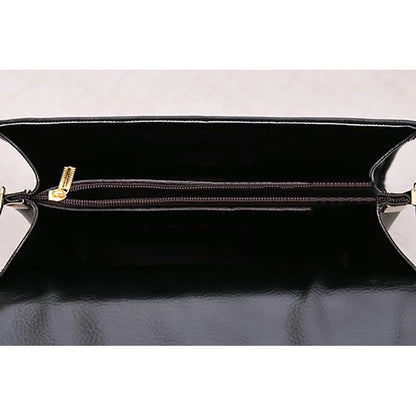 Luxury Solid Flap Crossbody