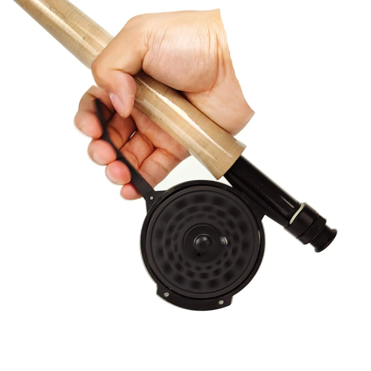 Automatic Fly Fishing Reel - Lightweight Large Arbor Nymph Reel 2-4WT