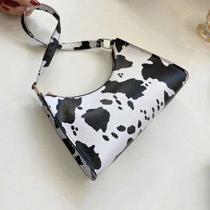 Luxury Zebra Print Underarm Bag