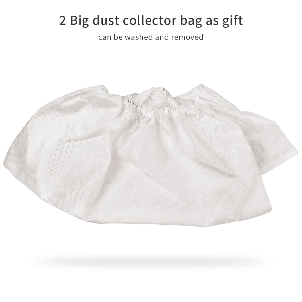3-Fan Nail Dust Collector - 40W Professional Manicure Vacuum