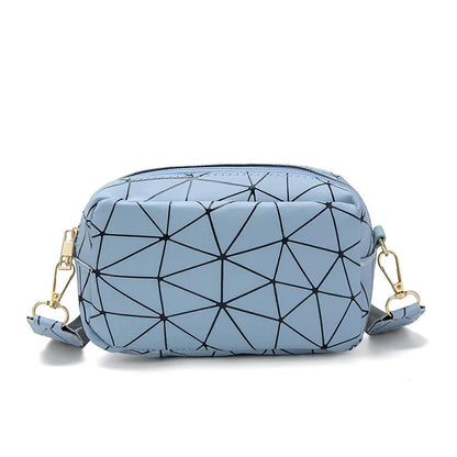 Luxury Laser Geometric Square Bag