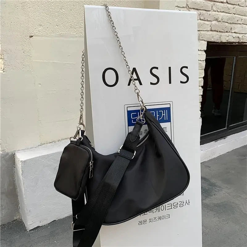 Luxury Versatile Nylon Bag Set