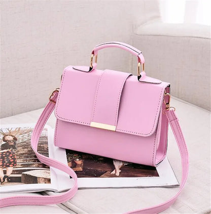 Luxury Solid Flap Crossbody