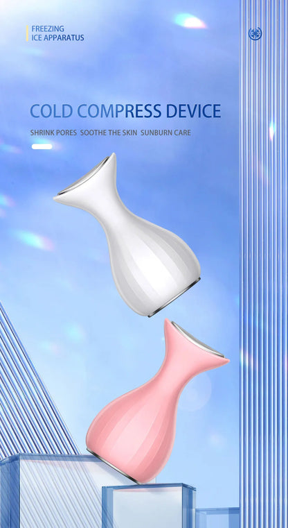 Facial Ice Cooling Hammer for Skin Tightening and Pore Reduction