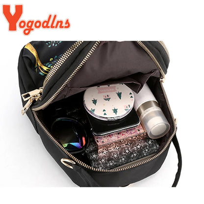 Luxury Multifunctional Nylon Backpack